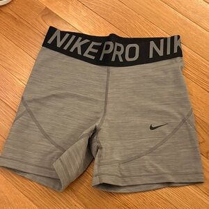 Nike Pro Women's Athletic Gray Shorts